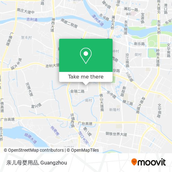 亲儿母婴用品 map