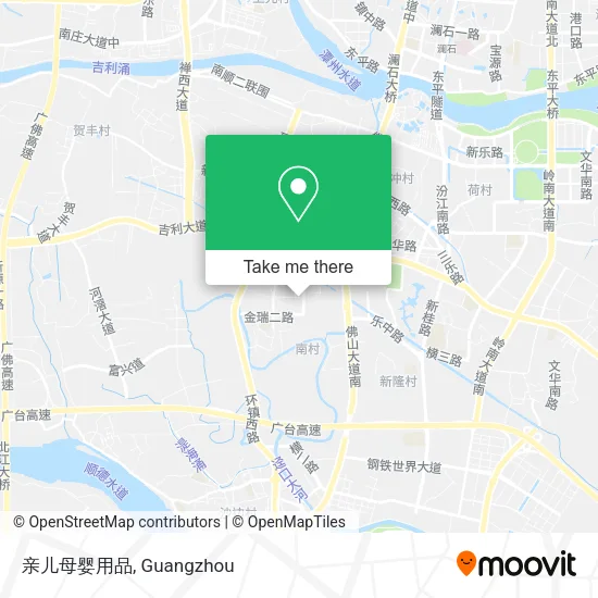 亲儿母婴用品 map