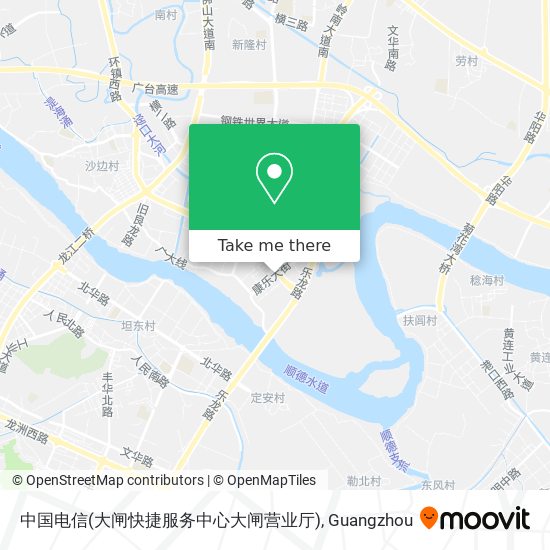 中国电信(大闸快捷服务中心大闸营业厅) map