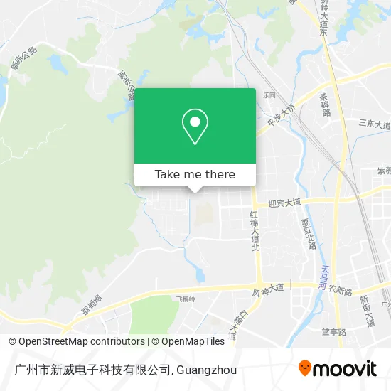 广州市新威电子科技有限公司 map