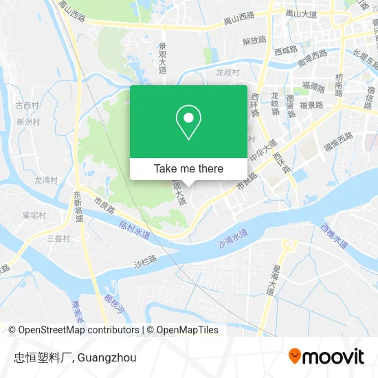忠恒塑料厂 map