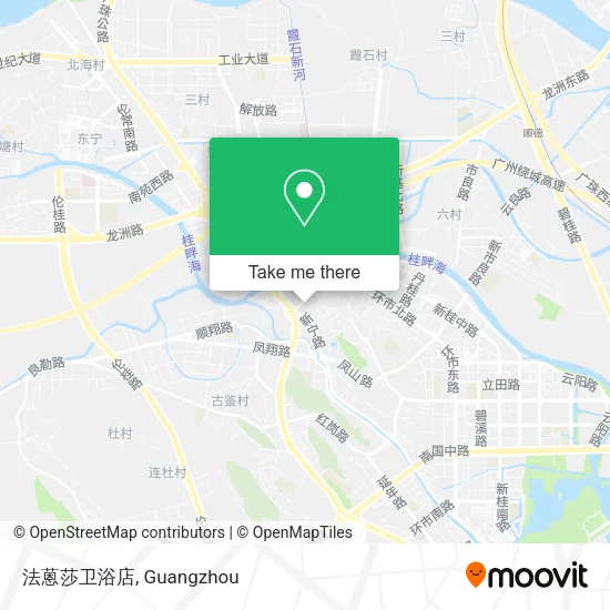 法蒽莎卫浴店 map