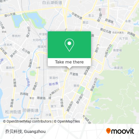乔贝科技 map