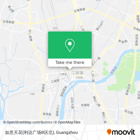 如意天花(利达广场B区北) map