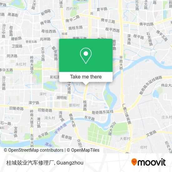 桂城兢业汽车修理厂 map