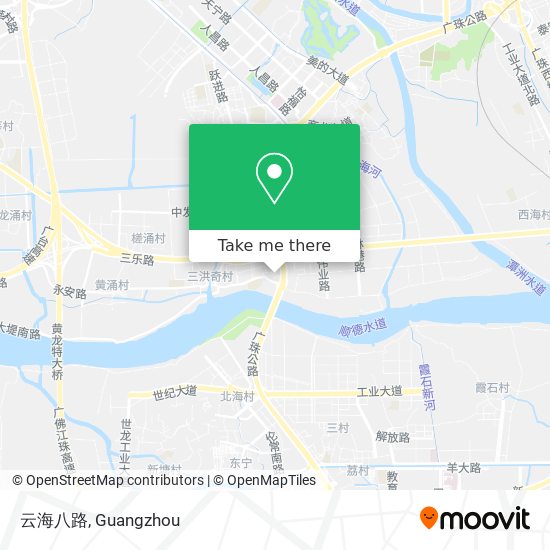 云海八路 map