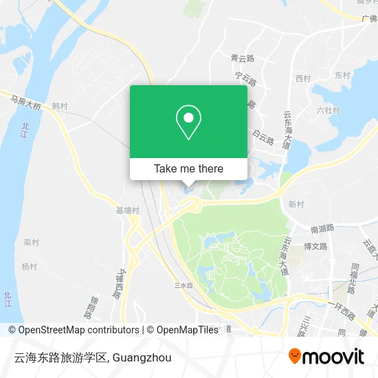 云海东路旅游学区 map