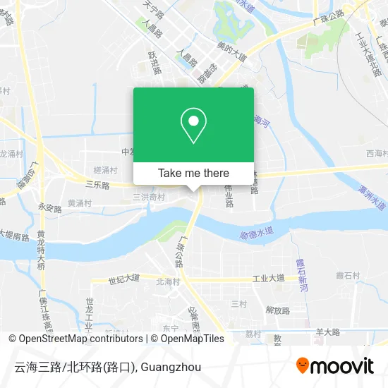 云海三路/北环路(路口) map