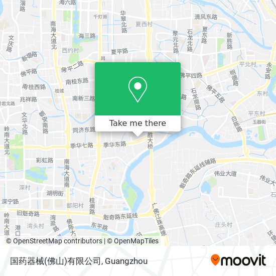 国药器械(佛山)有限公司 map