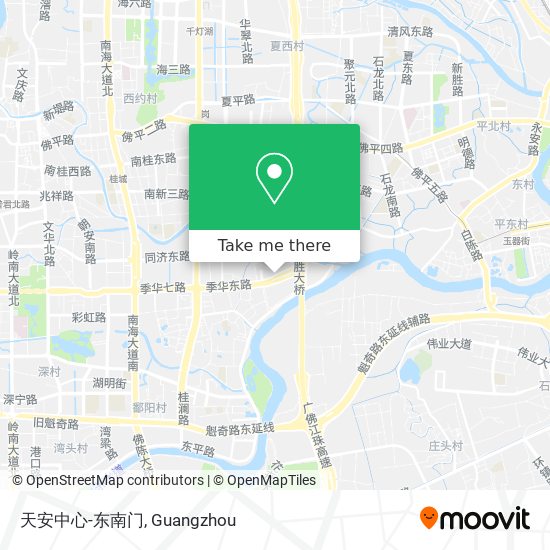 天安中心-东南门 map