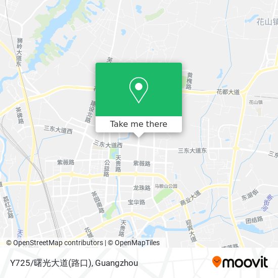 Y725/曙光大道(路口) map
