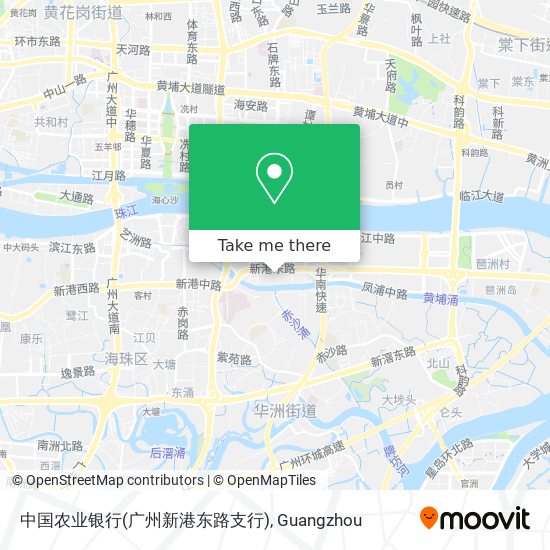 中国农业银行(广州新港东路支行) map