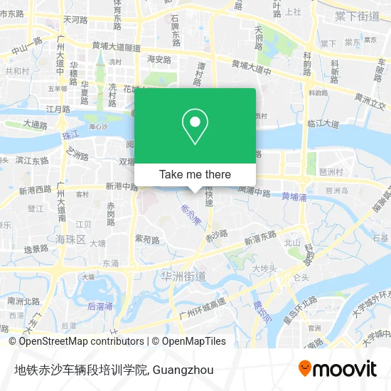 地铁赤沙车辆段培训学院 map