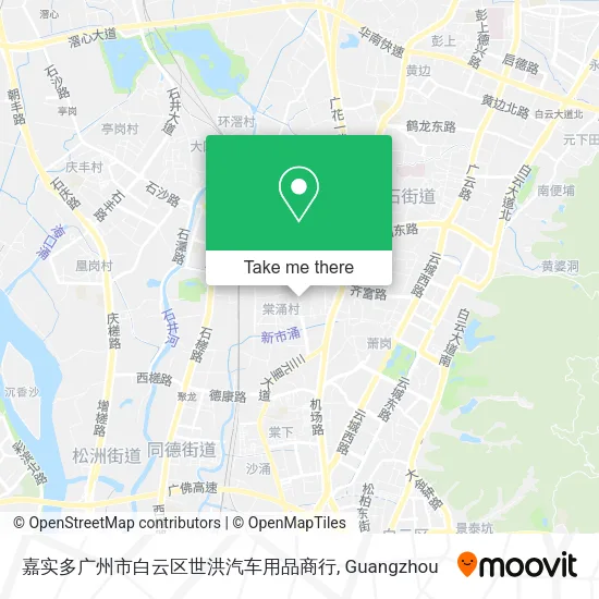 嘉实多广州市白云区世洪汽车用品商行 map