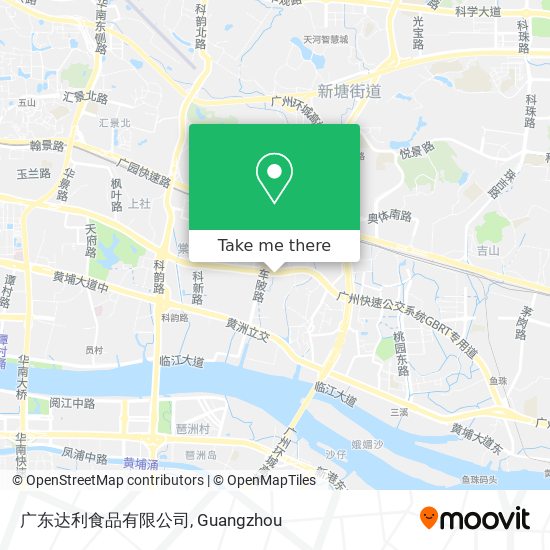 广东达利食品有限公司 map