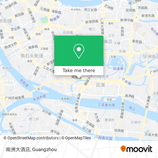 南洲大酒店 map