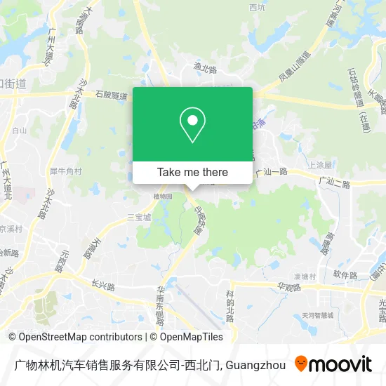广物林机汽车销售服务有限公司-西北门 map