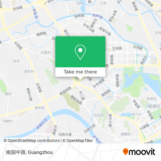南国中路 map