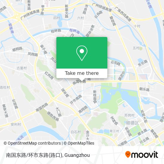 南国东路/环市东路(路口) map