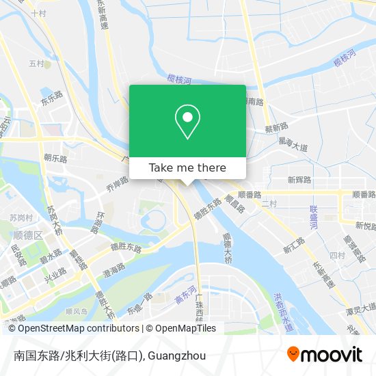 南国东路/兆利大街(路口) map