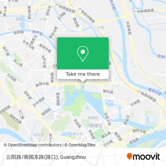 云阳路/南国东路(路口) map