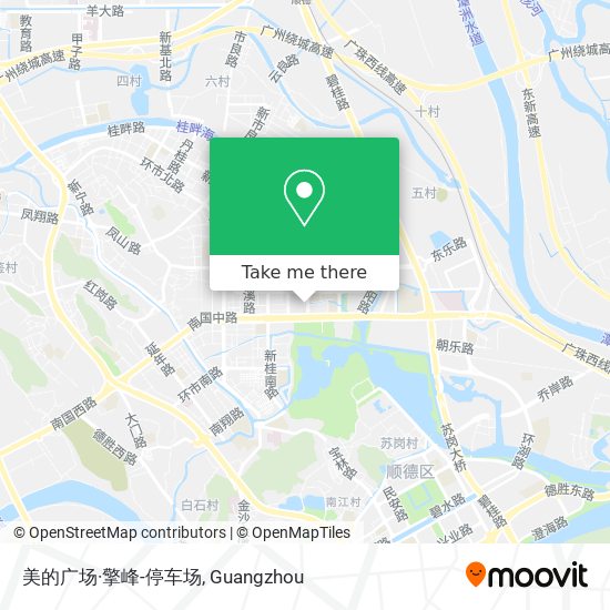 美的广场·擎峰-停车场 map