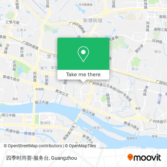 四季时尚荟-服务台 map