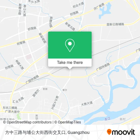 方中三路与埔公大街西街交叉口 map