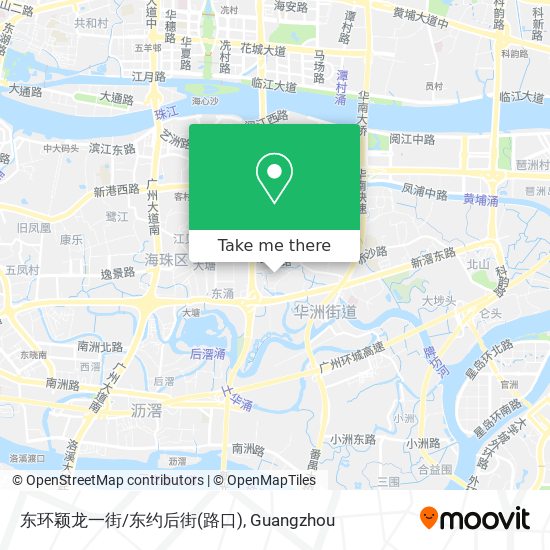 东环颖龙一街/东约后街(路口) map