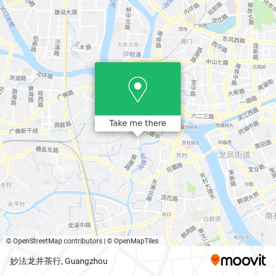 妙法龙井茶行 map