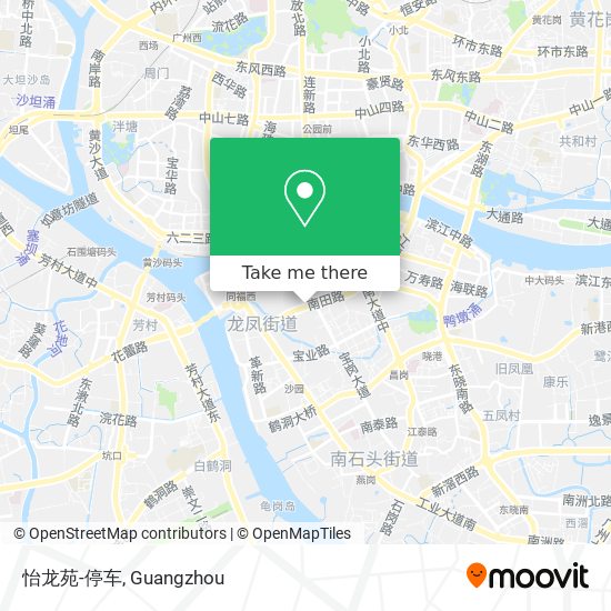 怡龙苑-停车 map