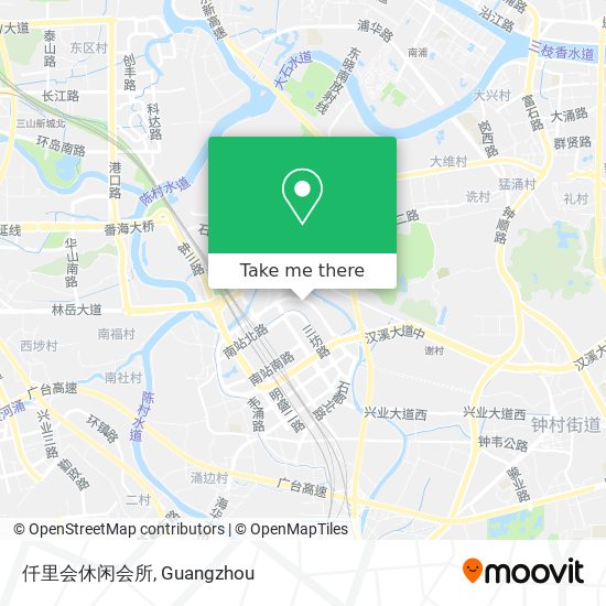 仟里会休闲会所 map