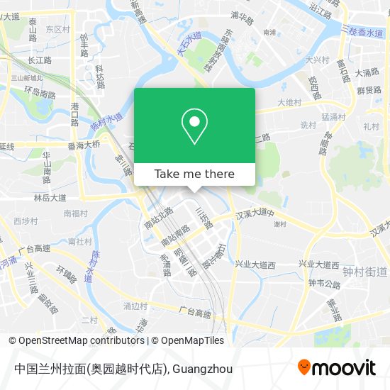 中国兰州拉面(奥园越时代店) map