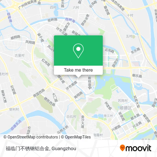 福临门不锈钢铝合金 map
