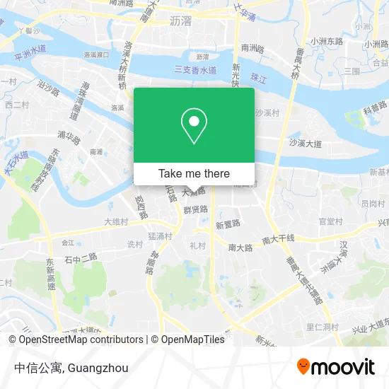 中信公寓 map