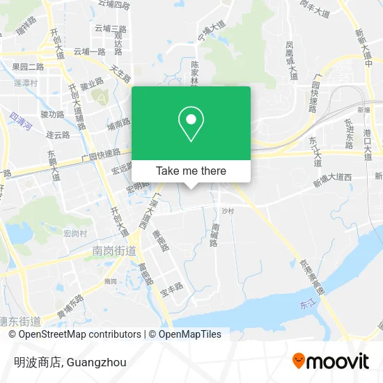 明波商店 map