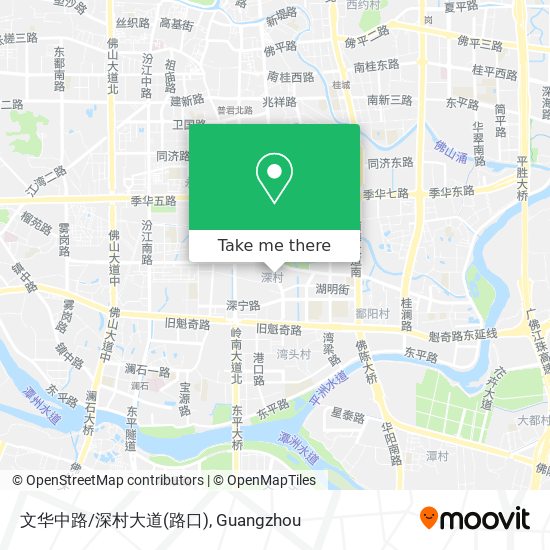 文华中路/深村大道(路口) map
