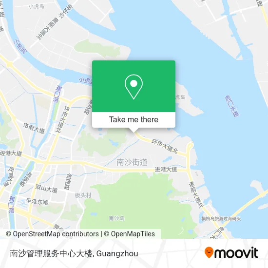 南沙管理服务中心大楼 map