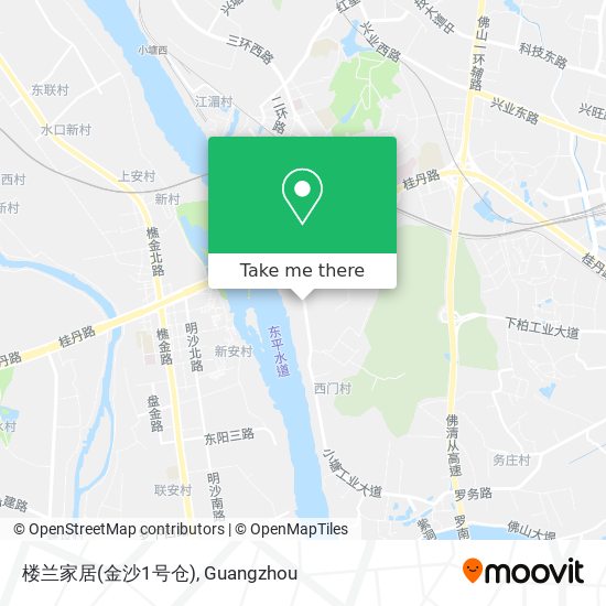 楼兰家居(金沙1号仓) map
