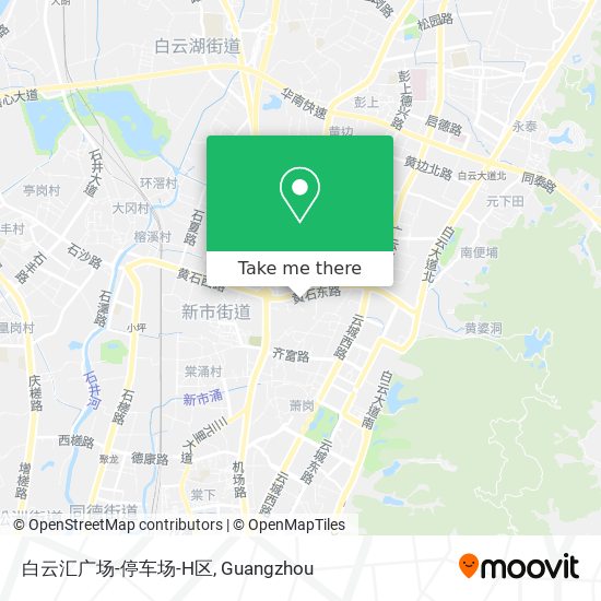 白云汇广场-停车场-H区 map