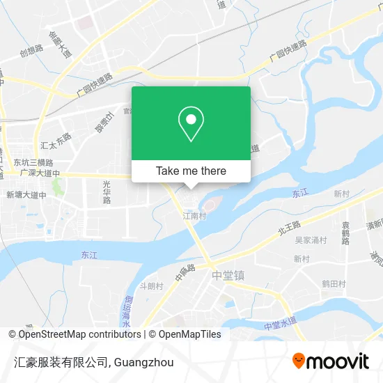 汇豪服装有限公司 map