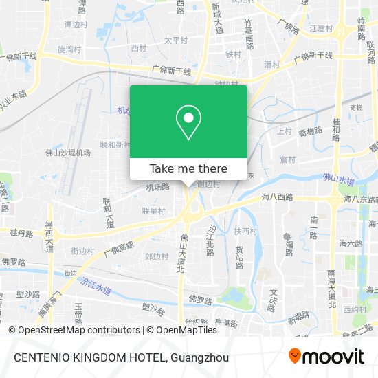 CENTENIO KINGDOM HOTEL map