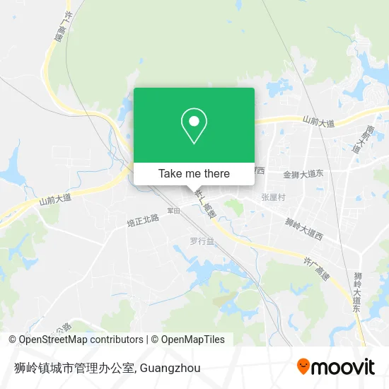 狮岭镇城市管理办公室 map