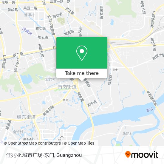 佳兆业.城市广场-东门 map