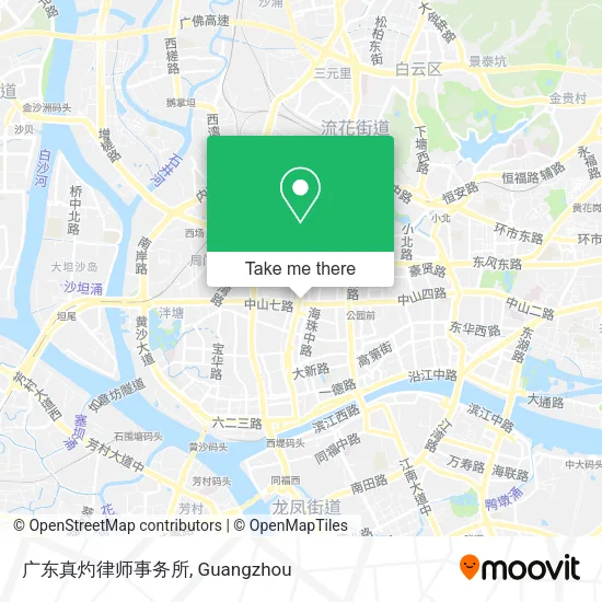 广东真灼律师事务所 map