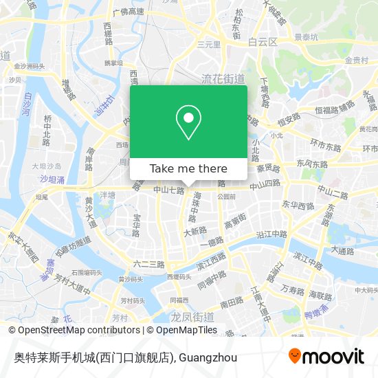 奥特莱斯手机城(西门口旗舰店) map