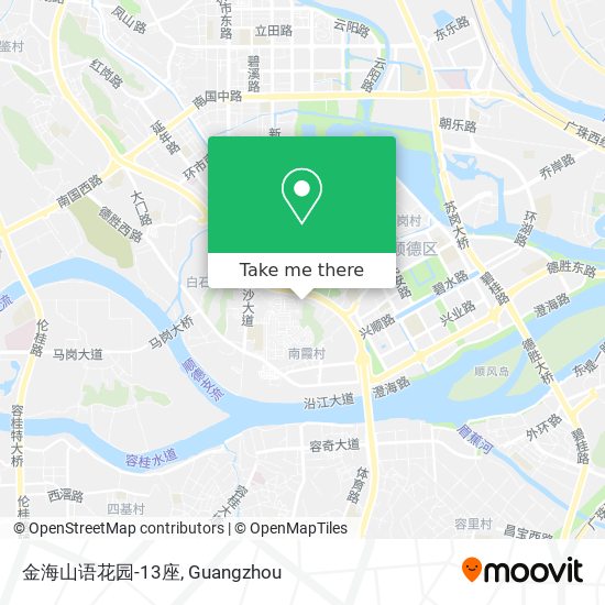 金海山语花园-13座 map