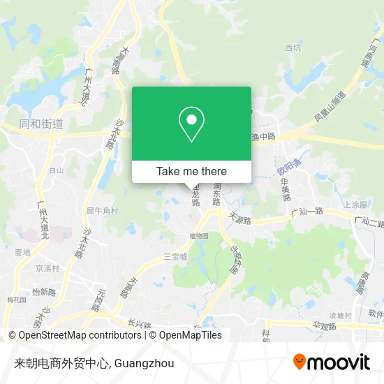 来朝电商外贸中心 map