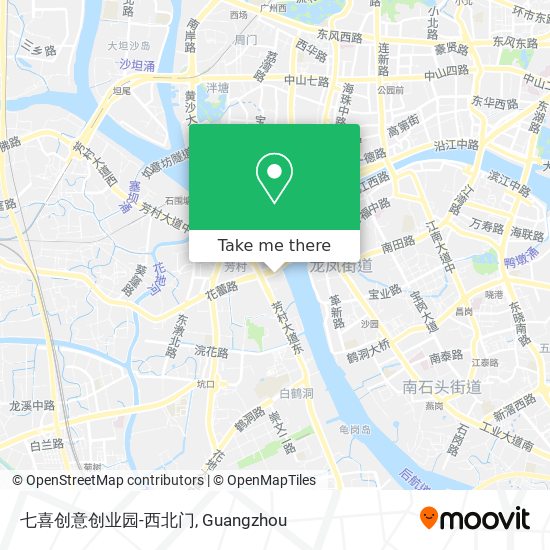 七喜创意创业园-西北门 map