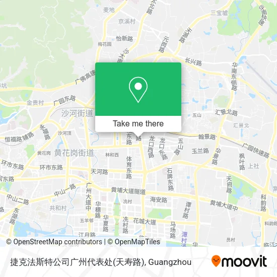 捷克法斯特公司广州代表处(天寿路) map
